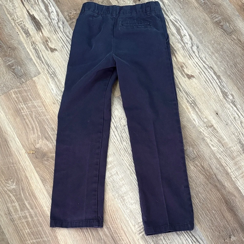 Boys navy French Toast pants